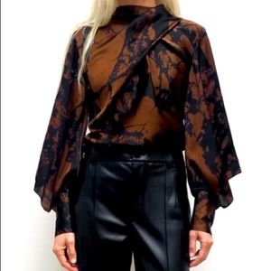 ISO Zara blouse